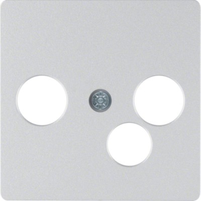 Накладка Berker для широкополюсной модемного коробки, алюміній B. х / К 1 (14391404)