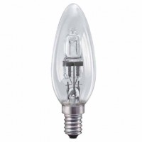 Лампа 64542 B ES Halolux 28W 230V E14прозорасвічка OSRAM