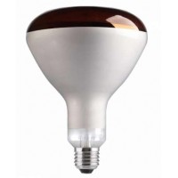 Лампа 250R/IR/R/E27 240V GE інфрачервона для обогрева