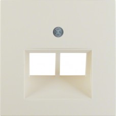 Накладка Berker для розетки UAE/E-DAT, біла S. 1 (14098982)
