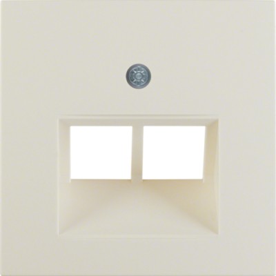 Накладка Berker для розетки UAE/E-DAT, біла S. 1 (14098982)