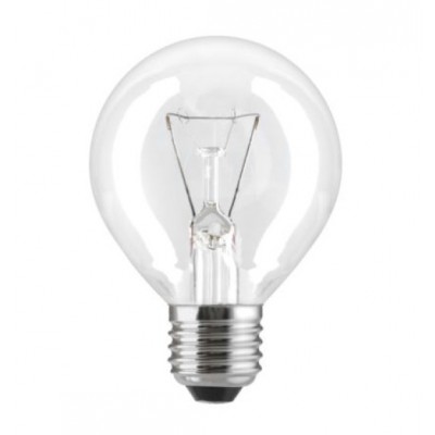 Лампа накаливания GE 40D1/CL/E27 40вт куля прозр.