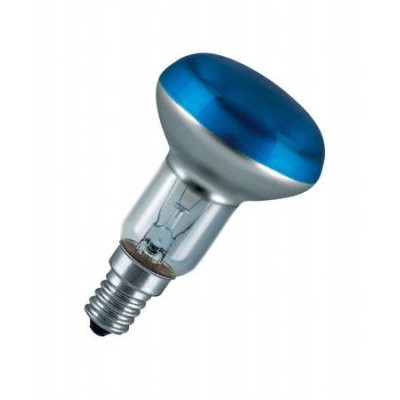 GE R50 40Вт Е14 синий лампа рефлекторна