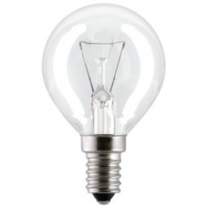 Лампа накаливания GE 40D1/CL/E14 40вт куля прозр.