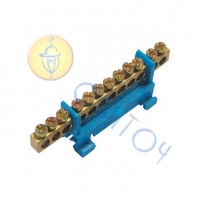 s025002 Шина нульова e.bs.stand.1.12 12 отв., E-NEXT