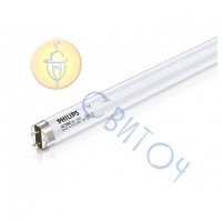 Люминесцентная лампа PHILIPS Actinic BL TL-D 18W/10 1SL/25 ультрафиолетовая (928048001003)