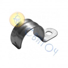 s043002 Кліпса e.met.clips.stand.18.1s для металорукава 18мм, одностороння, E-NEXT