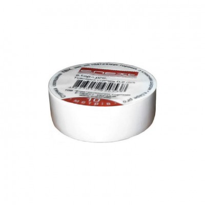 s022014 Ізолента e.tape.stand.20.white, біла (20м), E-NEXT