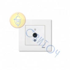 90960060 Розетка TV проходная (телевиз.) белый KARRE Vi-Ko