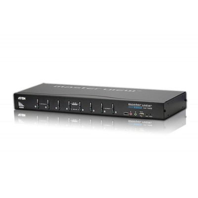 KVM-переключатель Aten CS1768 8-портовый USB DVI черный