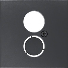 Накладка Berker для розеток для громкоговорителей, антрацит B.х (11961606)