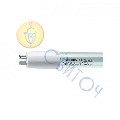 Лампа PHILIPS TUV 36T5 75W HO 4P SE UNP/32 бактерицидна (871150086970899)