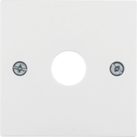 Накладка Berker для антеною розетки 1 отвір, підлогу.білизна S. 1 (14998989)