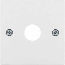 Накладка Berker для антеною розетки 1 отвір, підлогу.білизна S. 1 (14998989)