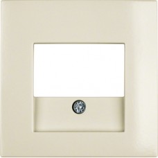 Накладка Berker для розеток для громкоговорителей, USB-розеток, белая S.1 (10338912)