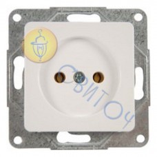 12003002 Розетка без з/к біла OPTIMA, 16А/230В 