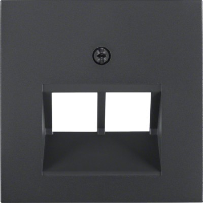 Накладка Berker для розетки UAE/E-DAT, антрацит B. х (14091606)
