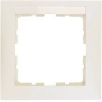 Рамка Berker з полем д/надпису біла 1-кратна S. 1 (10118912)