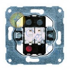 11016702 Механізм вимикача 2-клавішного в комплекті з лампою 10А/230В СНЯТО С ПР-ВА