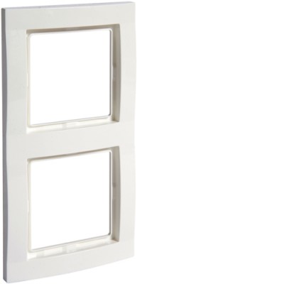 22011702 Рамка 2Х біла FIORENA