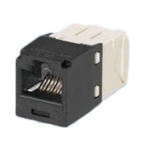 CJ688TGBL Модуль RJ45 неэкранированный 6 категории, чёрный, Panduit.