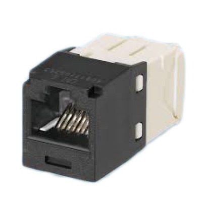 CJ688TGBL Модуль RJ45 неэкранированный 6 категории, чёрный, Panduit.