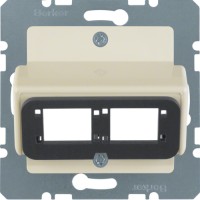 Накладка Berker для двойного модуля RDM, белая S.1/ARSYS (146102)