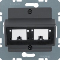 Накладка Berker для 1 або 2 єдиних модулів RDM, антрацит B. х / К 1 (14721606)