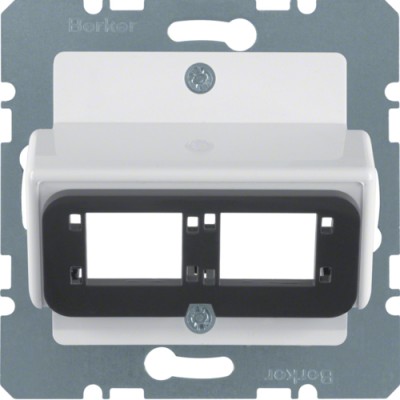 Накладка Berker для подвійного модуля RDM, підлогу.білизна S. 1/K. 1/ARSYS (146109)