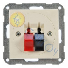 Розетка Hager акустическая HI-FI сл./кость FIORENA (22061003)