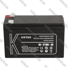 Аккумуляторная батарея KSTAR 12В 9Ач (6-FM-9)