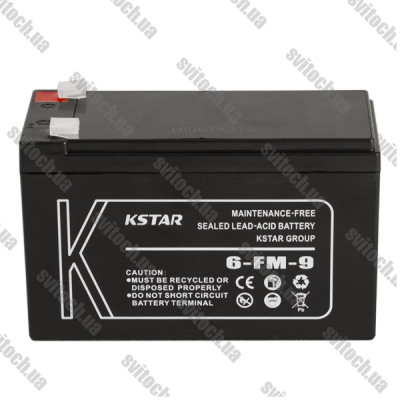 Аккумуляторная батарея KSTAR 12В 9Ач (6-FM-9)