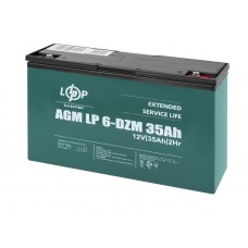 Тяговий свинцево-кислотний аккумулятор Logic Power LP 6-DZM-35 Ah