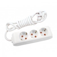 90114303 Подовжувач 3/3м з/заземл. Viko Multi-let