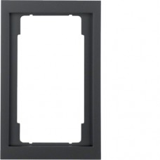 Рамка Berker з великим отвором, антрацит, вертикальна, K. 1 (13097006)