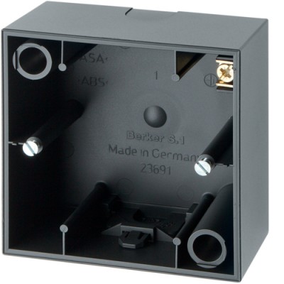 Коробка н/у 1Х антрацит S.1 (10419949)