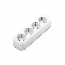 MGP151 Колодка 4 гнізда з заземленням Makel