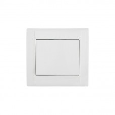 Виключатель Makel 1-клавишный Defne/Белый (42001001)