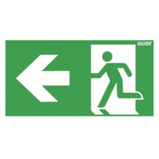 Пиктограмма 300х150 (big) PB24 Exit Left (выход влево) Awex