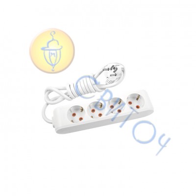 90114405 Удлинитель 4/5м с/заземл.Viko Multi-let