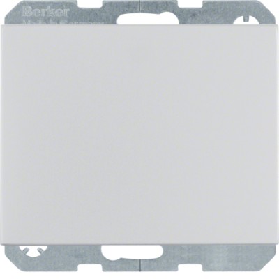 Розетка Berker с з/к, крышка, защ.контактов, алюминий, K.5 (47517203)