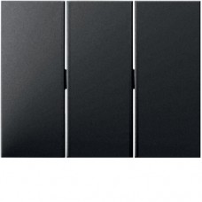 Клавиша Berker 3Х, антрацит, K.1 (14657006)