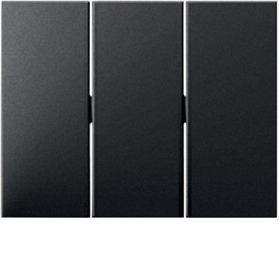 Клавиша Berker 3Х, антрацит, K.1 (14657006)