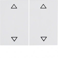 Клавиша Berker 2Х с знаком 