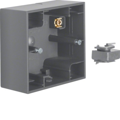 Коробка н/у 1Х антрацит, K.1 (10417006)