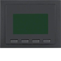 Таймер Berker Easy з дисплеєм, антрацит, K. 1 (17357006)