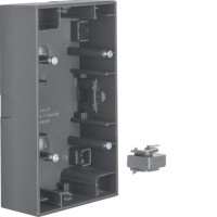 Коробка н/у 2Х антрацит, вертикальная, K.1 (10427006)