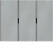 Клавиша Berker 3Х, стальной лак, K.5 (14657004)