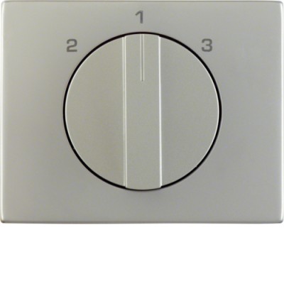 Центр.панель Berker для 3-уровн.вимикача без 0-розташ., нержавіюча сталь, K. 5 (10887104)
