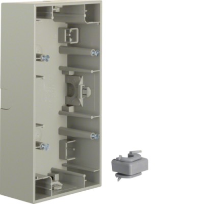 Коробка н/у 2Х стальной лак, горизонтальнаяя, K.5 (10527004)